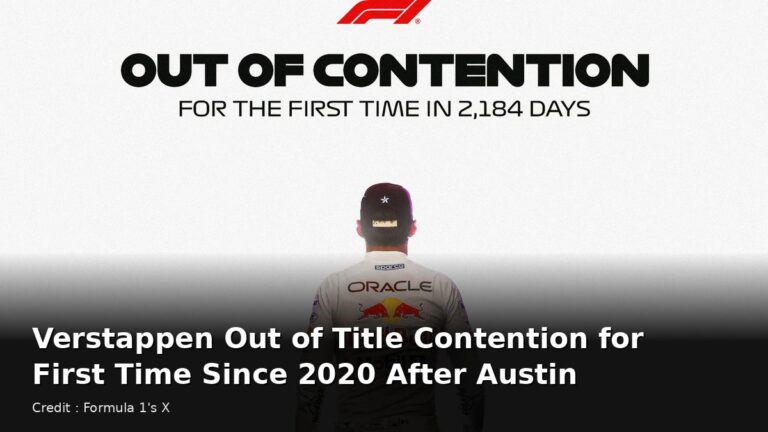 Credit : Formula 1's X